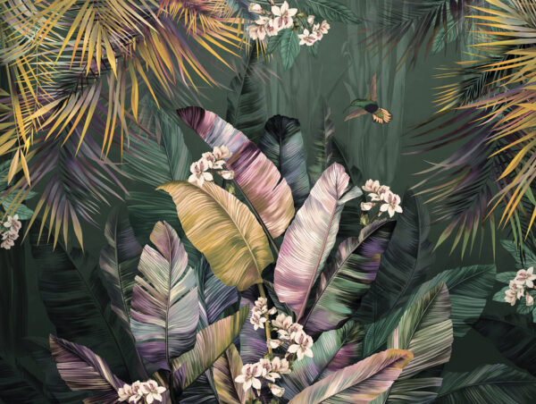 Peinture d'une plante tropicale Peinture d'une plante tropicale