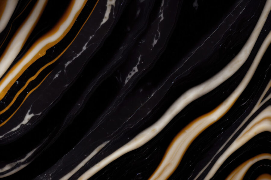 Marbre noir et blanc