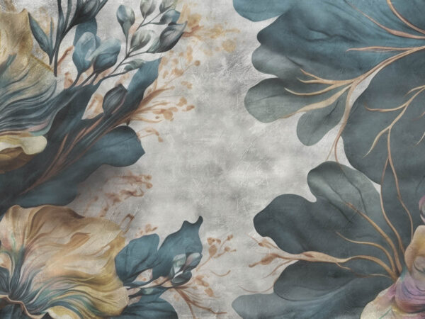 Élégant motif floral aux teintes douces. Élégant motif floral aux teintes douces.