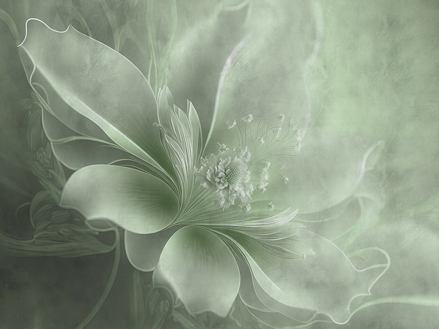 Delicate floral beauty in soft hues