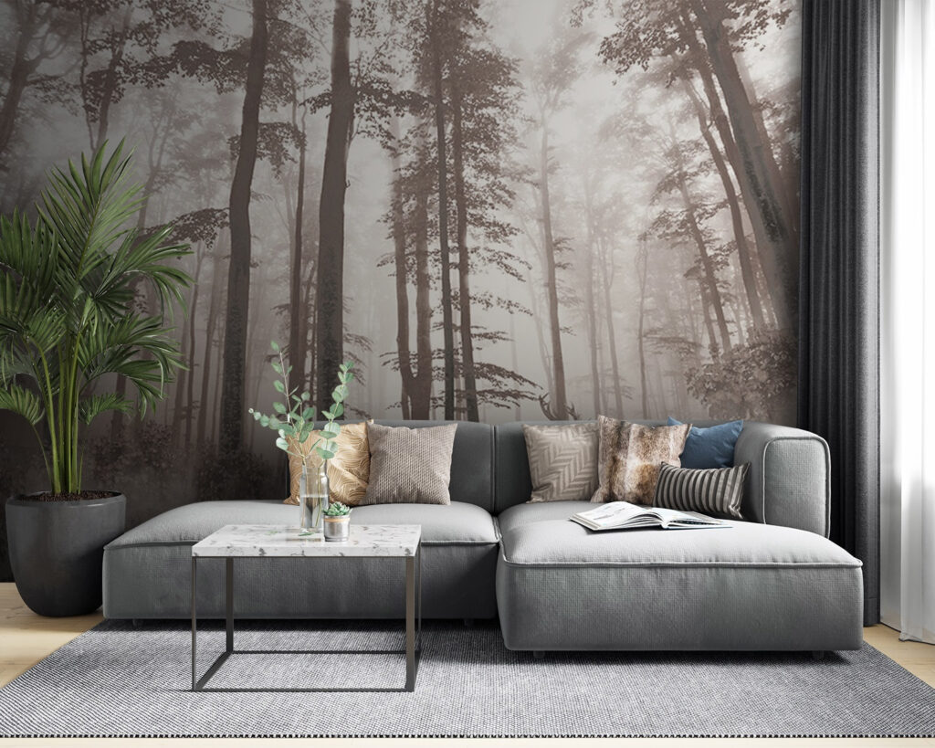 u93893pig53m 1024x819 - Groupe de cerfs dans une forêt - tegory