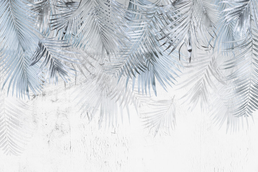 Un groupe de feuilles sur une surface blanche Un groupe de feuilles sur une surface blanche