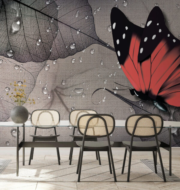 Papillon sur une feuille Papillon sur une feuille