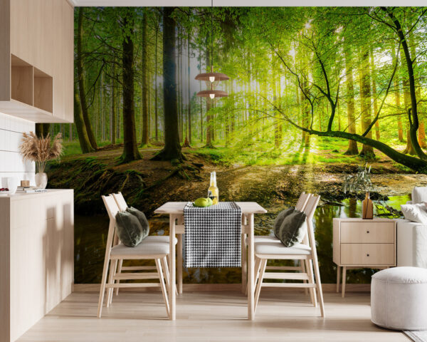 Ruisseau dans une forêt Ruisseau dans une forêt