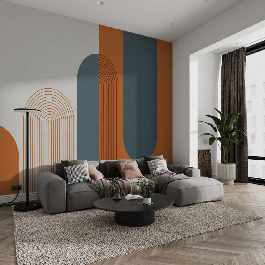 Art coloré avec des lignes Art coloré avec des lignes