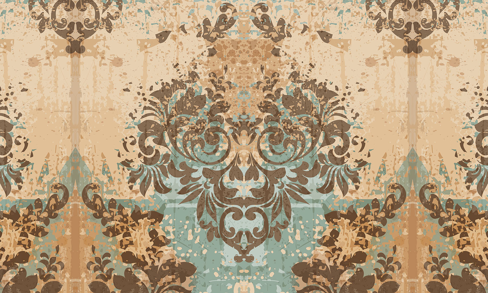 Motifs complexes dans des tons terreux u93595p - Motifs complexes dans des tons terreux - tegory