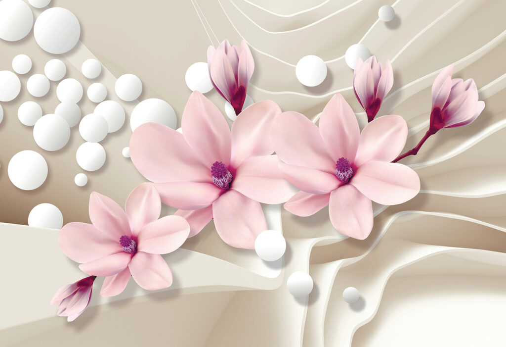 Fleurs délicates sur un fond doux Fleurs délicates sur un fond doux
