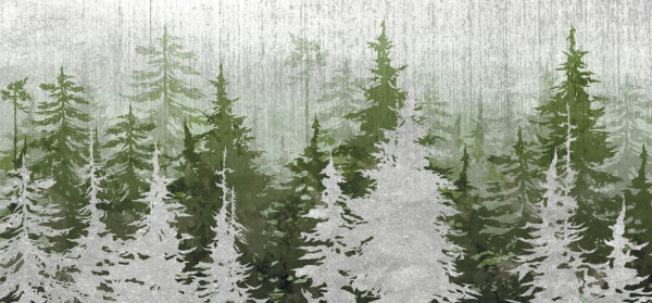 Groupe d'arbres dans une forêt Groupe d'arbres dans une forêt