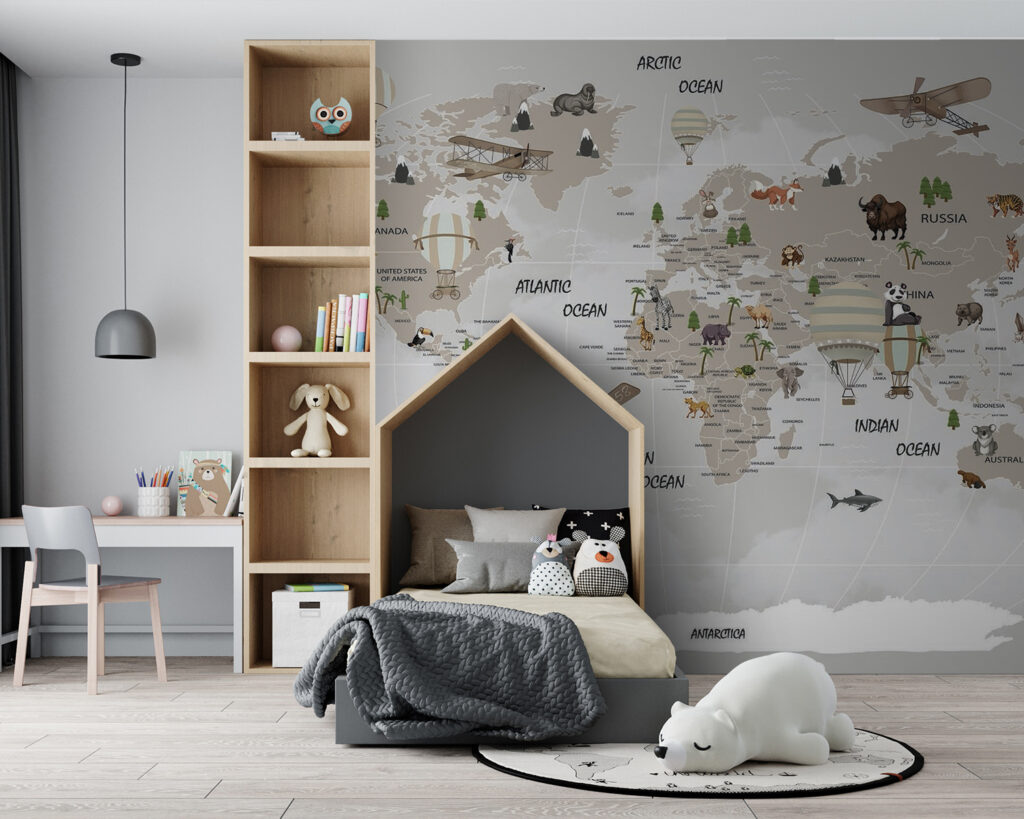 Carte du monde avec animaux u93386pir150 1024x819 - Carte du monde avec animaux - tegory