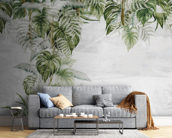 Peinture d'une plante tropicale Peinture d'une plante tropicale