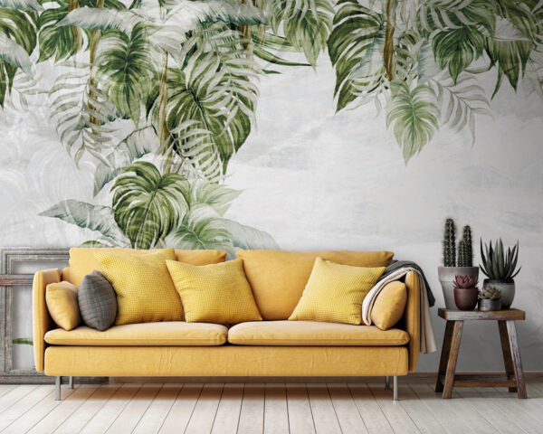 Peinture d'une plante tropicale Peinture d'une plante tropicale