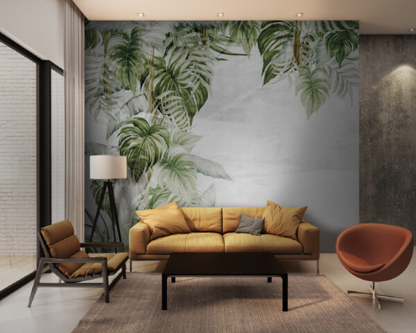 Peinture d'une plante tropicale Peinture d'une plante tropicale