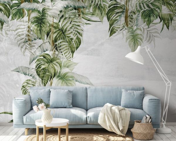 Peinture d'une plante tropicale Peinture d'une plante tropicale