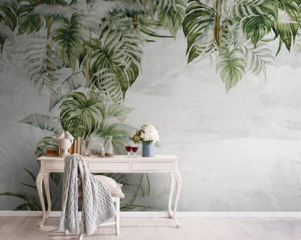 Peinture d'une plante tropicale Peinture d'une plante tropicale