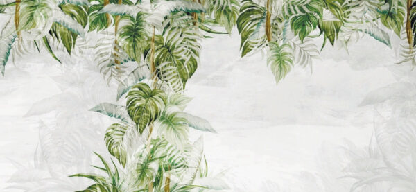 Peinture d'une plante tropicale Peinture d'une plante tropicale