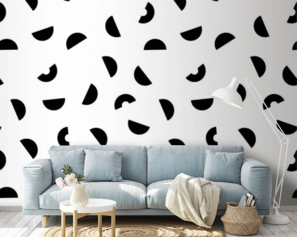 Motif noir et blanc Motif noir et blanc