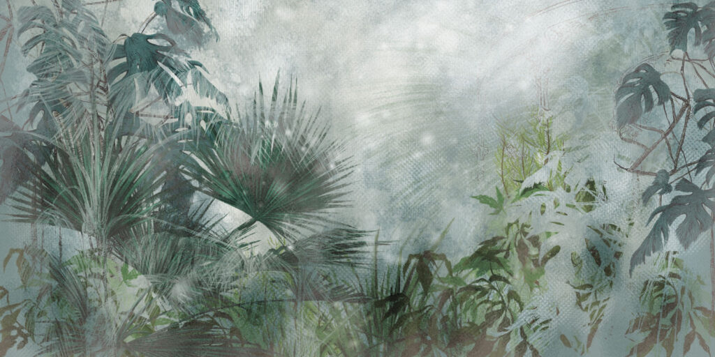 Peinture d'une forêt Peinture d'une forêt