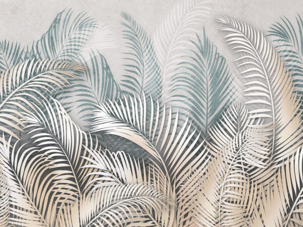 Groupe de feuilles sur un mur Groupe de feuilles sur un mur