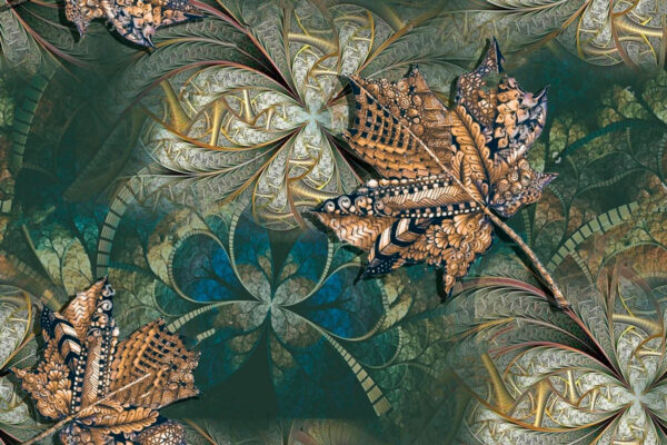Feuille sur fond coloré Feuille sur fond coloré