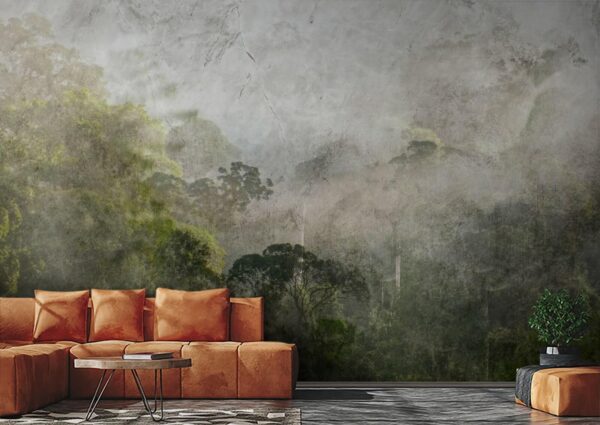 Forêt brumeuse avec des arbres u72816pig1m 600x425 - Forêt brumeuse avec des arbres - tegory