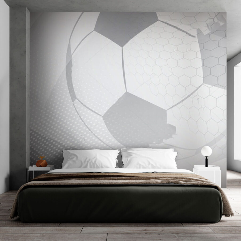 White football ball with a white background White football ball with a white background