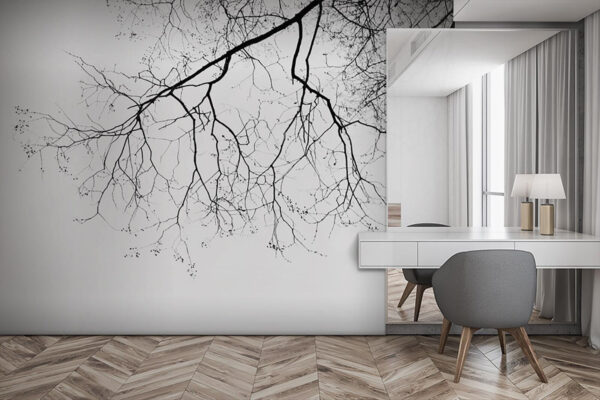 Branche d'arbre sans feuilles Branche d'arbre sans feuilles