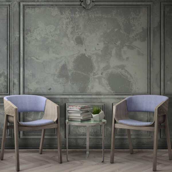 Mur gris avec carreaux carrés Mur gris avec carreaux carrés