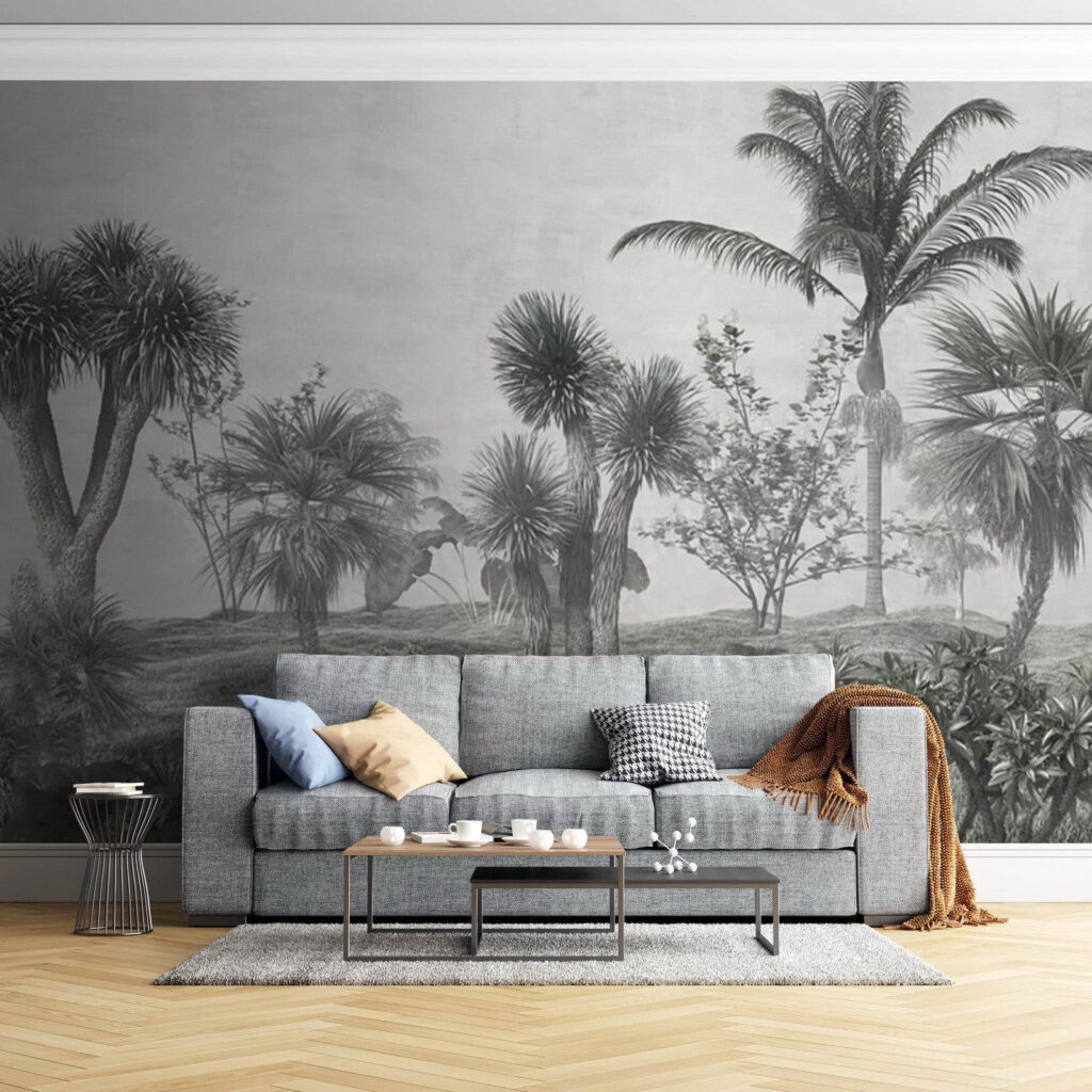 Paysage avec palmiers et buissons u72418pig1m 1024x1024 - Paysage avec palmiers et buissons - tegory