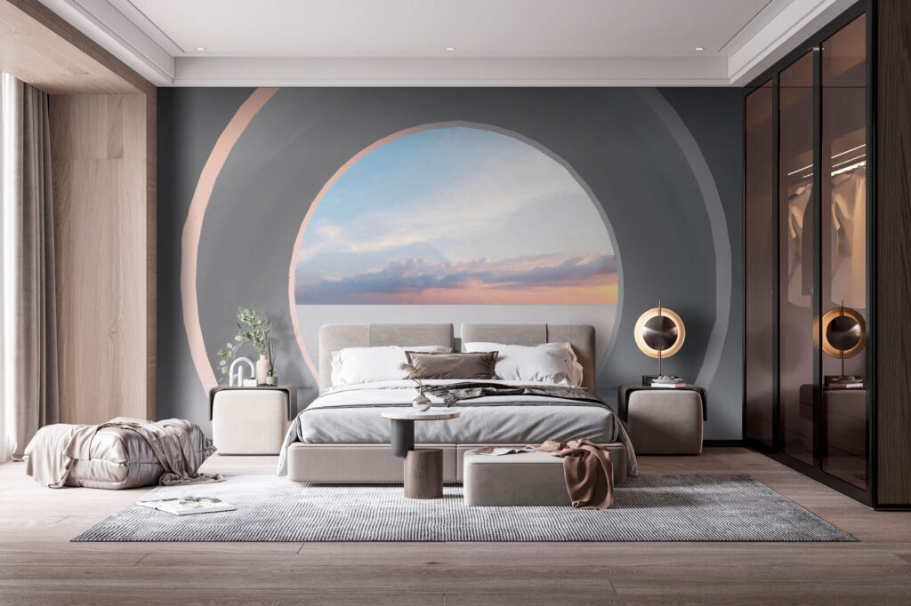 u72282pib1m 1024x682 - Pièce blanche avec une porte circulaire - tegory