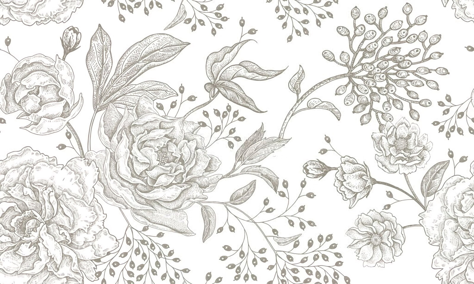 Motif floral délicat sur fond clair u72258p - Motif floral délicat sur fond clair - tegory