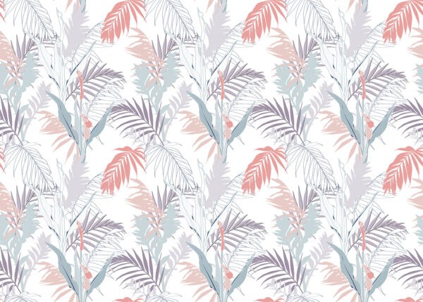 Motif des feuilles et des plantes Motif des feuilles et des plantes