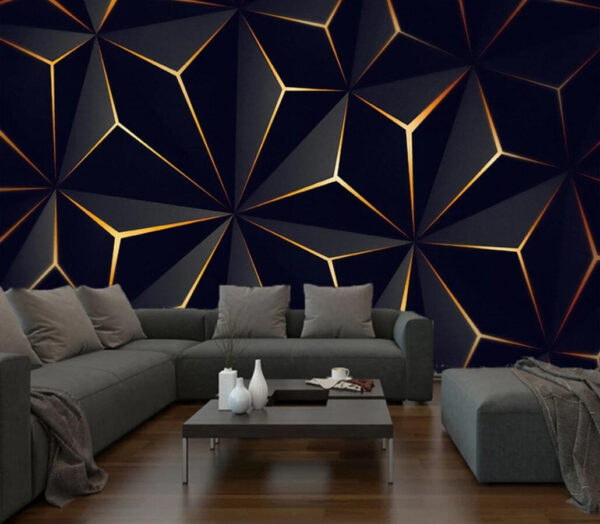 Motif triangulaire noir Motif triangulaire noir