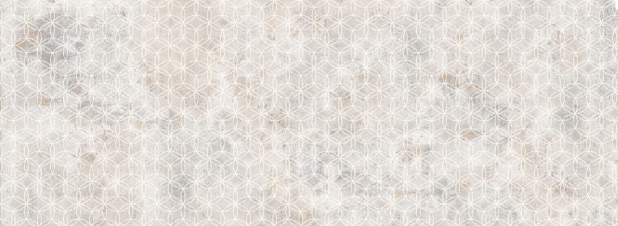 Mur à motifs blancs et gris Mur à motifs blancs et gris