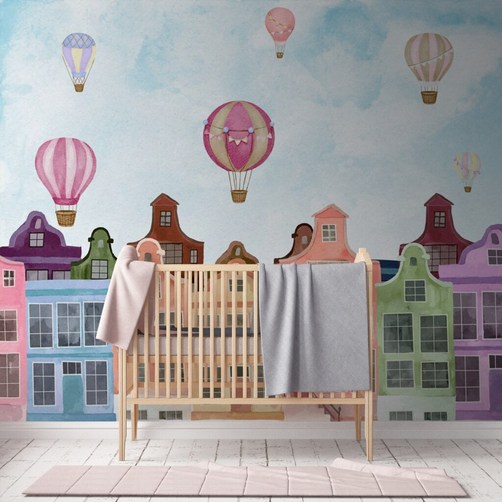 u71849pir3 1024x1024 - Groupe de bâtiments avec des montgolfières - tegory