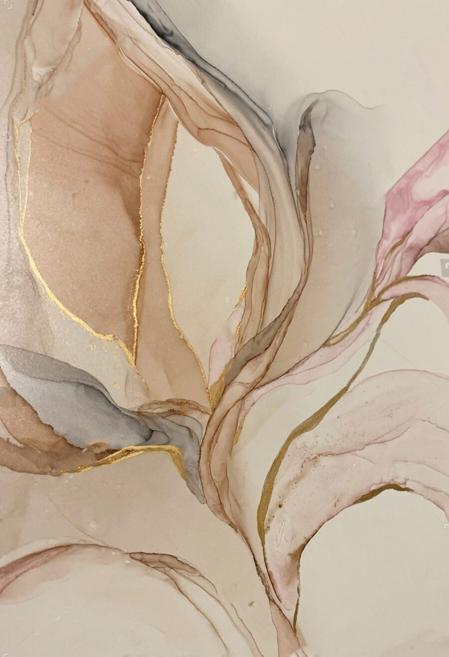 Des teintes fluides dans une douce harmonie