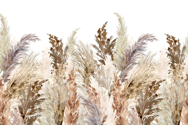 Groupe de plantes brunes et blanches Groupe de plantes brunes et blanches
