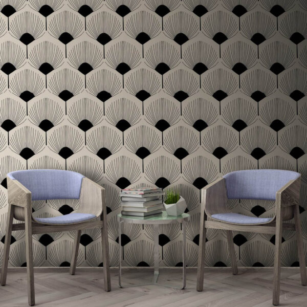 Motif d'hexagones sur fond noir Motif d'hexagones sur fond noir