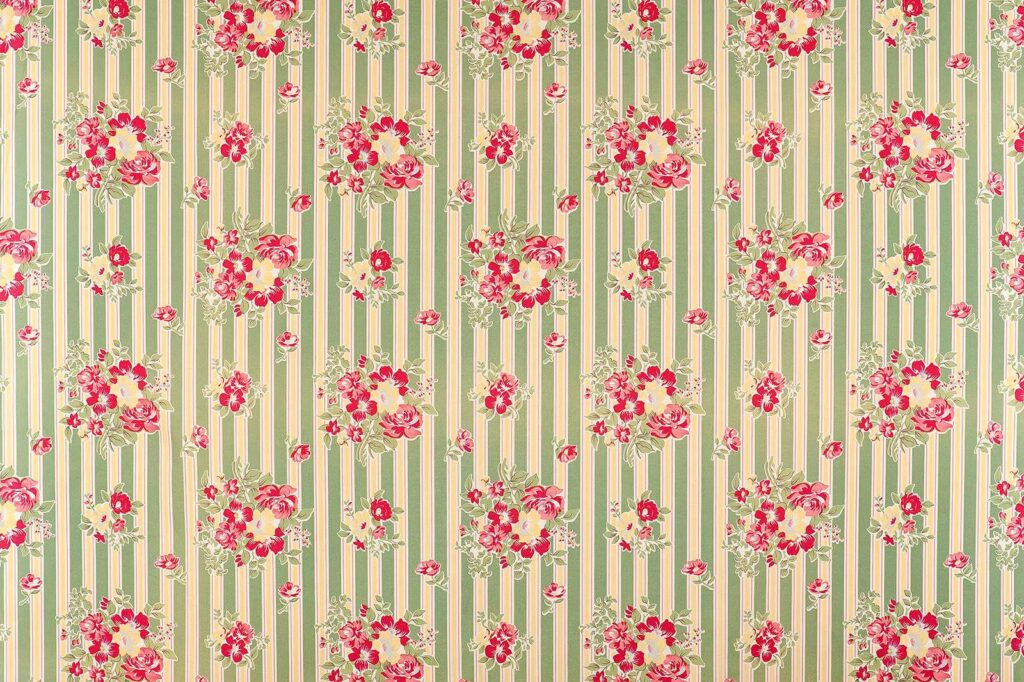 Papier peint avec des fleurs Papier peint avec des fleurs