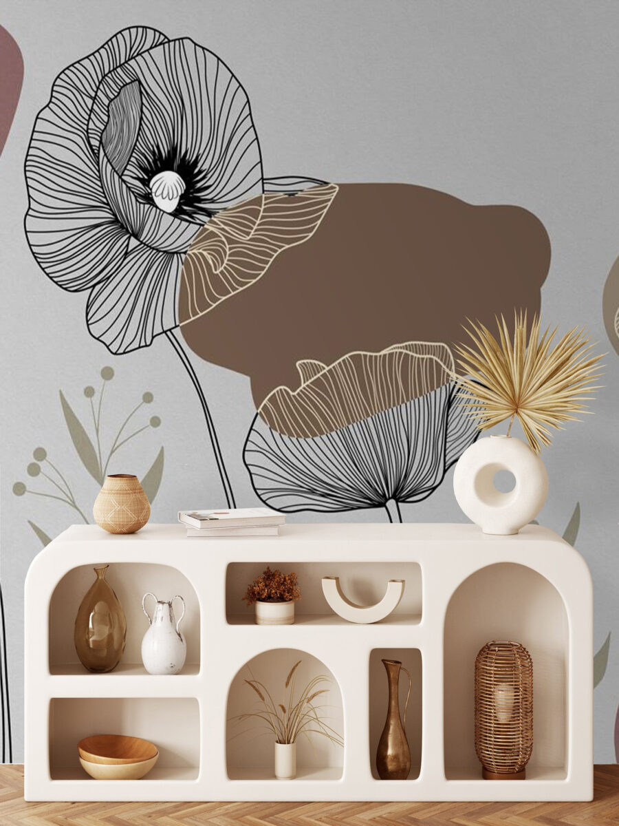Dessin de fleurs et de plantes