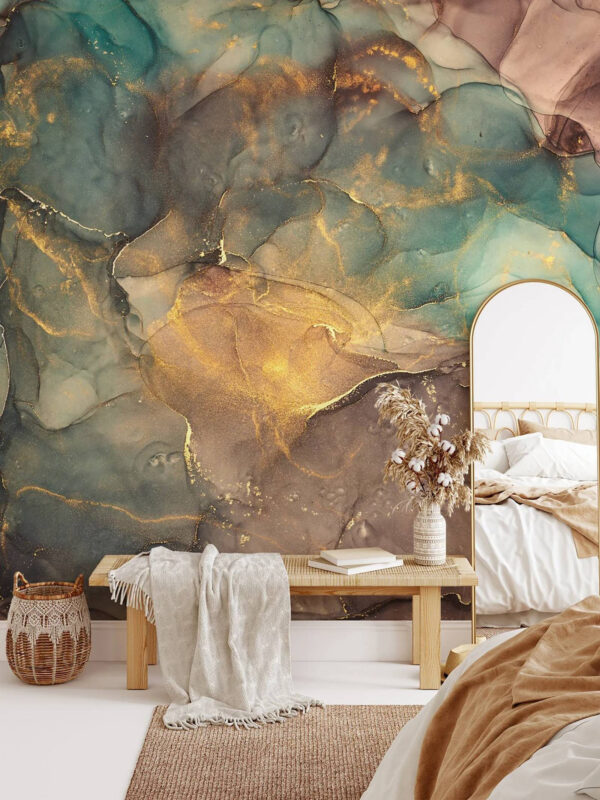 Papier peint Flux abstrait de couleurs vibrantes (UGS : u71441) Papier peint Papier peint Flux abstrait de couleurs vibrantes (UGS : u71441)