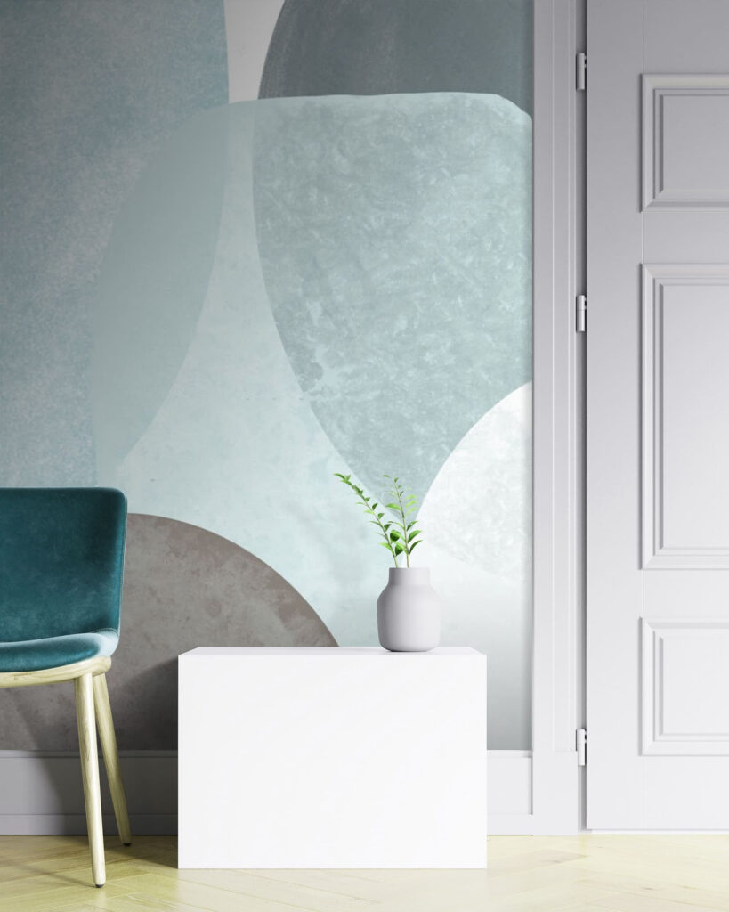 Abstract shapes in soft colors Abstract shapes in soft colors