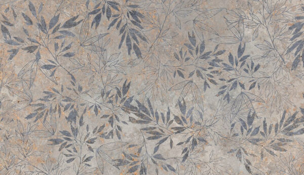 Motifs naturels sur une surface texturée. Motifs naturels sur une surface texturée.