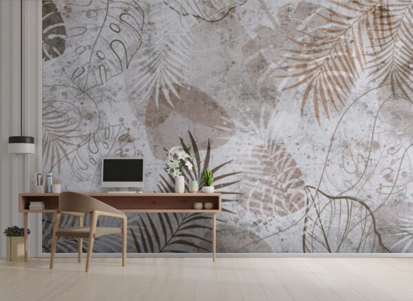 Motifs naturels dans des tons doux. Motifs naturels dans des tons doux.