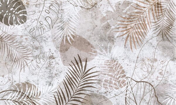 Motifs naturels dans des tons doux. Motifs naturels dans des tons doux.