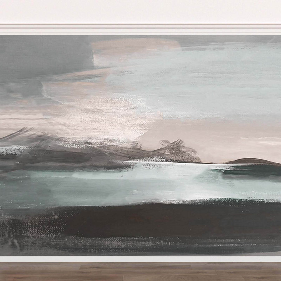 Peinture d'une étendue d'eau