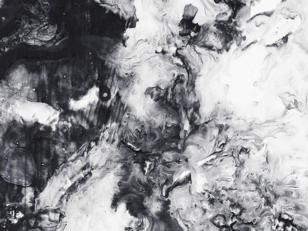 Peinture en noir et blanc Peinture en noir et blanc