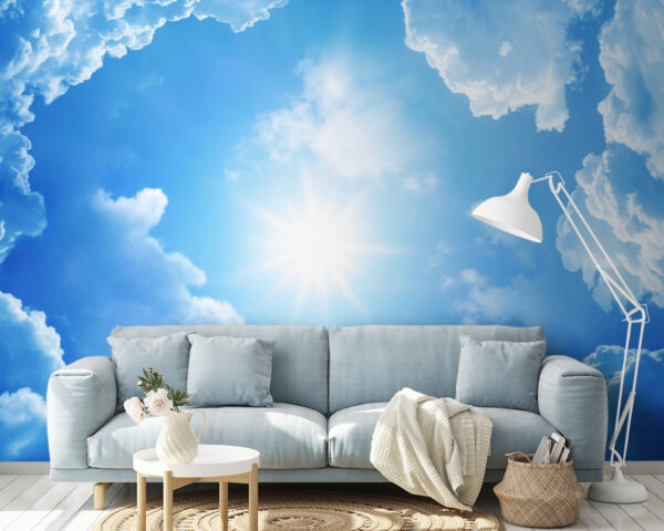 Le soleil à travers les nuages Le soleil à travers les nuages