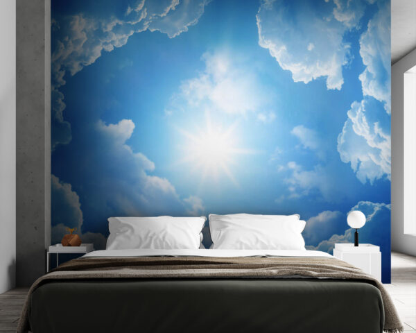 Le soleil à travers les nuages Le soleil à travers les nuages