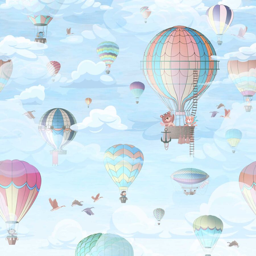 Modèle de montgolfière Modèle de montgolfière