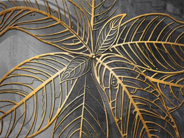 Motif artistique de feuilles complexes u59820p 600x450 - Motif artistique de feuilles complexes - tegory